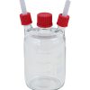 Vacuum Glass Bottle 500 ml with 3 connectors