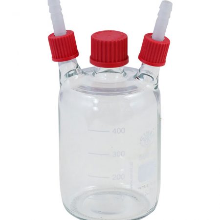 Vacuum Glass Bottle 500 ml with 3 connectors
